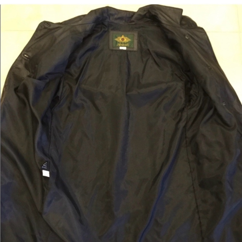 Avanti Women's Black and Brown Leather Jacket - Picture 6 of 8